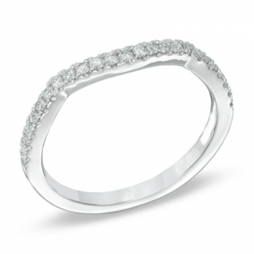Обручальное кольцо "Твой стиль" с сапфиром и бриллиантами