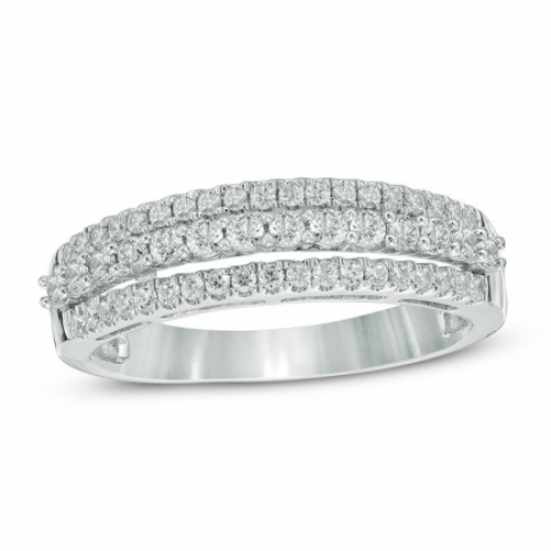 Обручальное кольцо "Джульетта" с бриллиантом