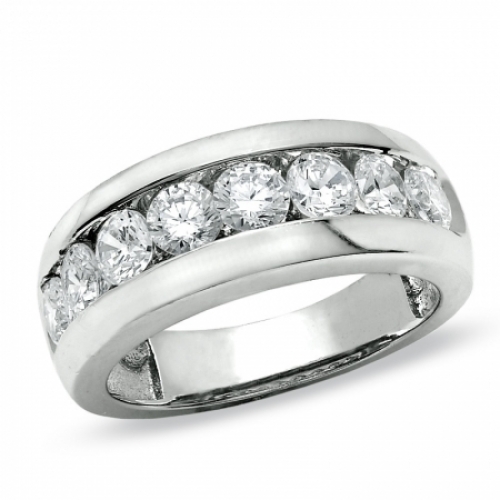 Обручальное кольцо "Яркая страсть" с бриллиантами