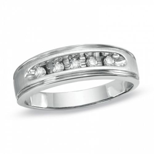 Обручальное кольцо "Глубокая страсть" с бриллиантами