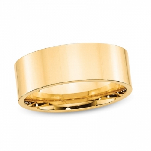 Мужское кольцо из желтого золота 585 пробы