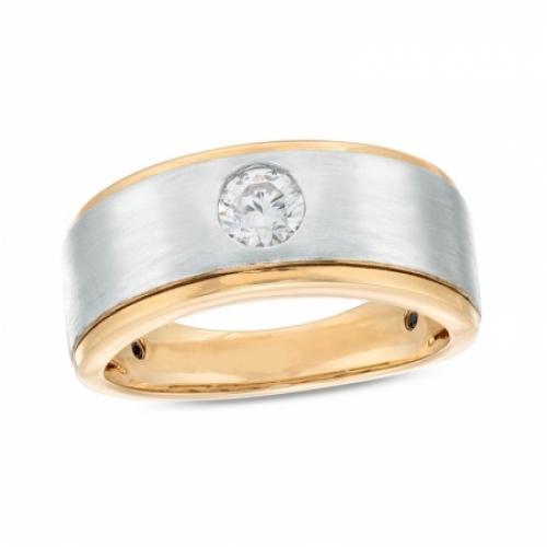 Женское кольцо из золота 585 пробы с сапфиром и бриллиантами