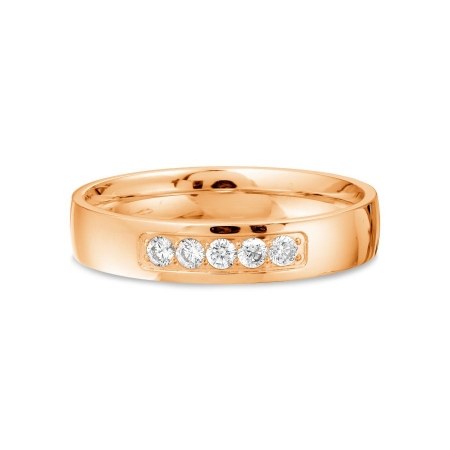 Т102013940 обручальное золотое кольцо с фианитами