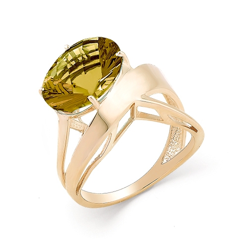 Кольцо из золота c султанитом