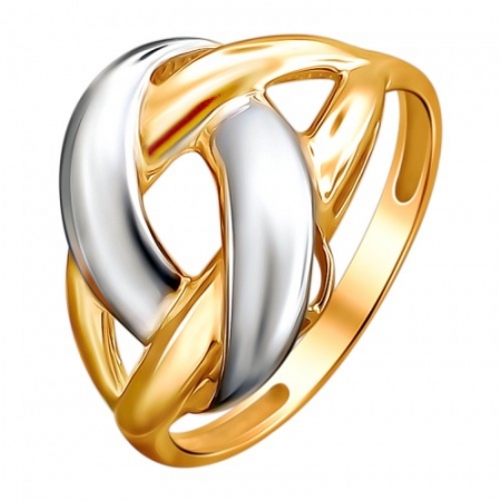 Кольцо из красного золота без камней