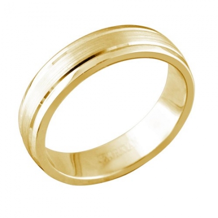 Кольцо из красного золота без камней