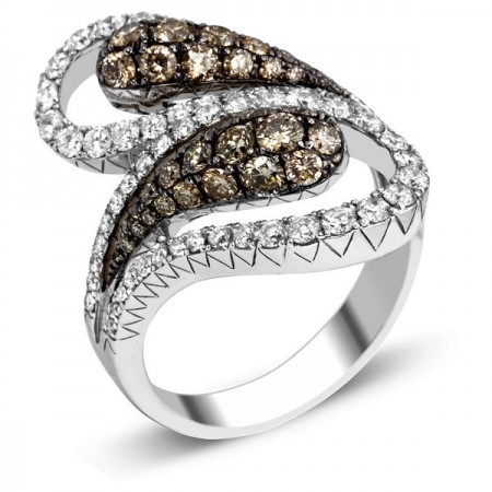 Ювелирная компания «ТИТУЛ» Кольцо с бриллиантами из белого золота