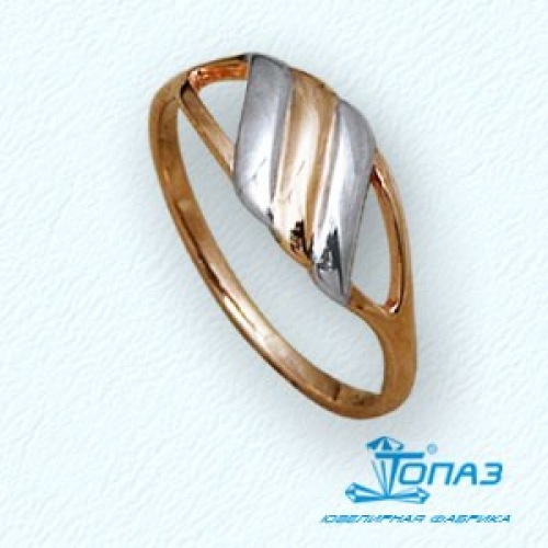 Ювелирный завод Топаз Золотое кольцо без камней