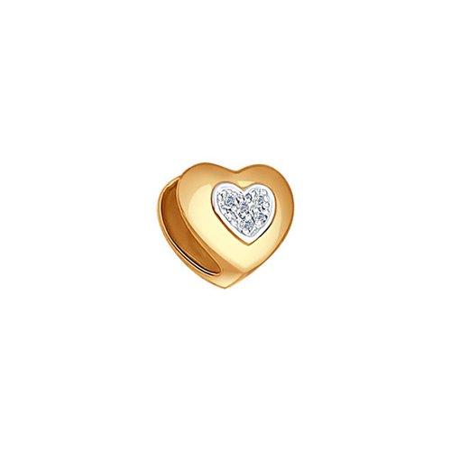 SOKOLOV Подвеска шарм из золота с бриллиантами