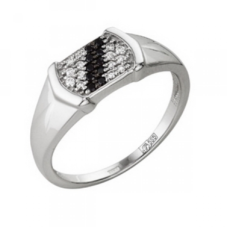 Т-12916 мужское золотое кольцо с бриллиантами