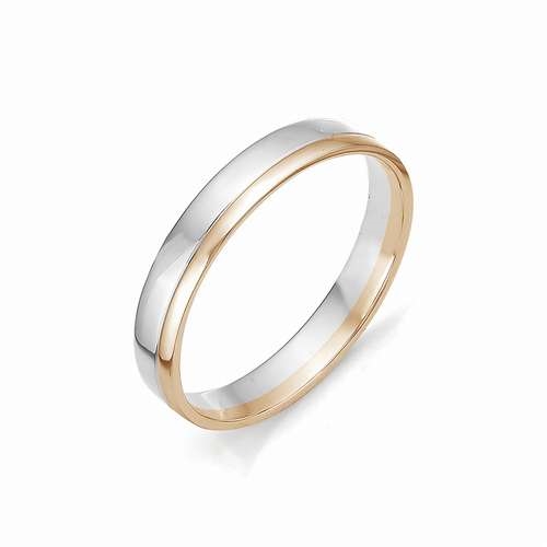 Ювелирная фабрика «Алькор» Обручальное кольцо из красного золота без камней