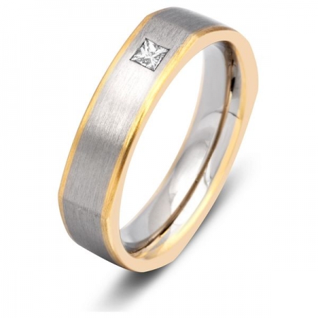 Ювелирная компания «ТИТУЛ» Обручальное кольцо с бриллиантом