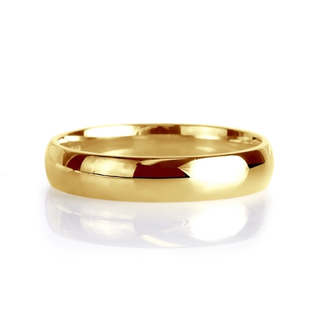Т900013797 кольцо обручальное из желтого золота