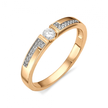 11555-100 золотое кольцо с бриллиантами