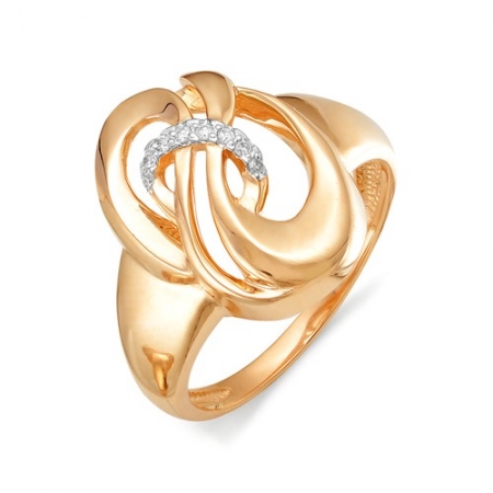 11635-100 золотое кольцо с бриллиантами
