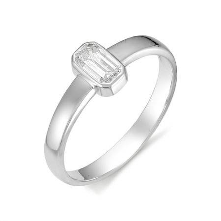 11817-200 кольцо из белого золота с бриллиантом