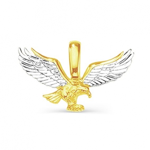 Ювелирный завод Топаз Подвеска Птица из желтого золота