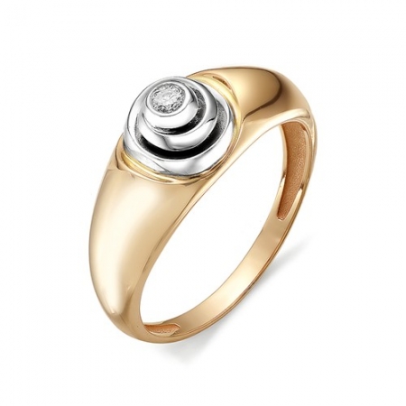 11951-100 золотое кольцо с бриллиантами
