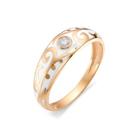 11958-100 золотое кольцо с бриллиантами
