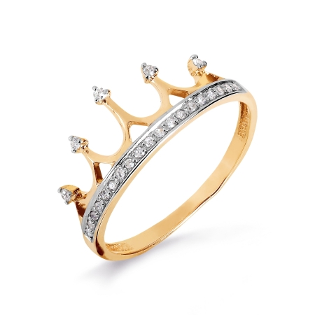 Россия Золотое кольцо с бриллиантами