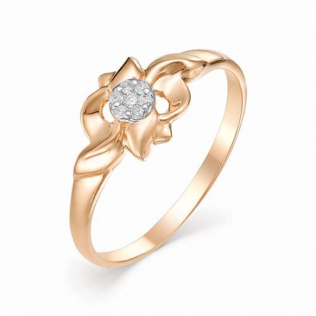 12520-100 золотое кольцо (бриллиант)