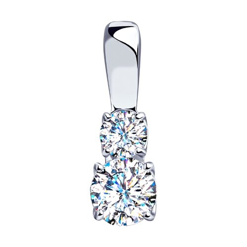 SOKOLOV Подвеска из серебра со Swarovski Zirconia