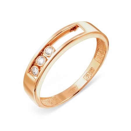 Т111017097 золотое кольцо с бриллиантами