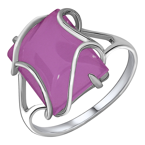 Женское кольцо из серебра 925 пробы с фианитом