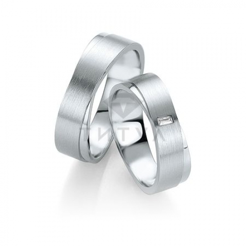 Ювелирная компания «ТИТУЛ» Золотые парные обручальные кольца (ширина 7 мм.) (цена за пару)