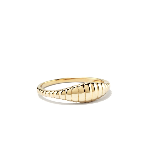 Женское кольцо из желтого золота 585 пробы