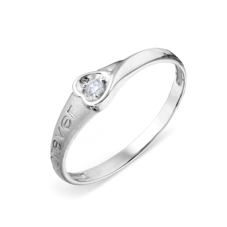 Т301318352 кольцо с бриллиантом