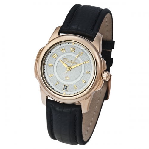 Часовой завод Чайка Мужские золотые часы «Монако»