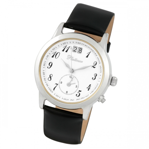 Часовой завод Чайка Мужские серебряные часы «Сальвадор 3»