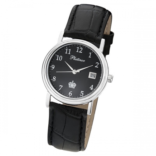 Часовой завод Чайка Мужские серебряные часы «Витязь»