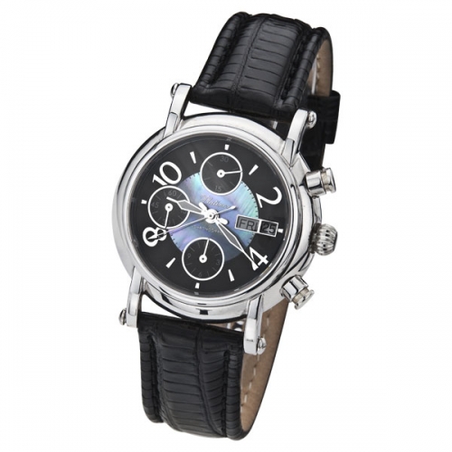 Часовой завод Чайка Мужские серебряные часы «Адмирал-2»