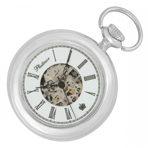Часовой завод Чайка Карманные серебряные часы