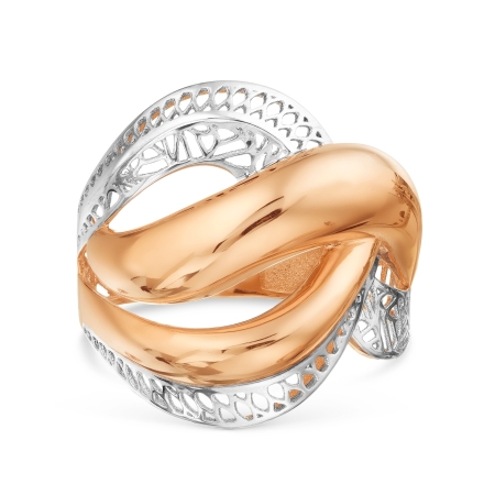Т140018443 золотое кольцо без камней