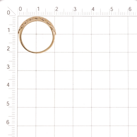 Т102017987 золотое кольцо с фианитами