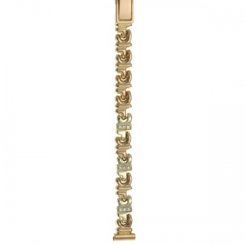 Золотой браслет для часов (8 мм)