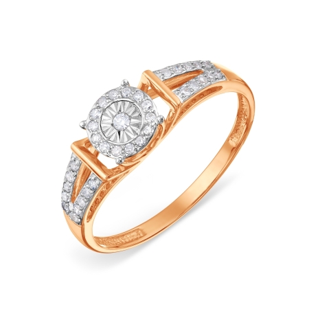 Т145618331 кольцо с бриллиантами