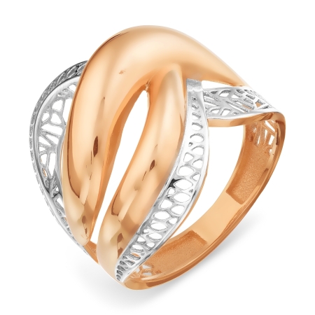 Т140018443 золотое кольцо без камней