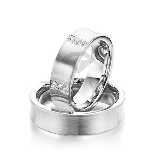 Т-37363 золотые парные обручальные кольца (цена за пару)