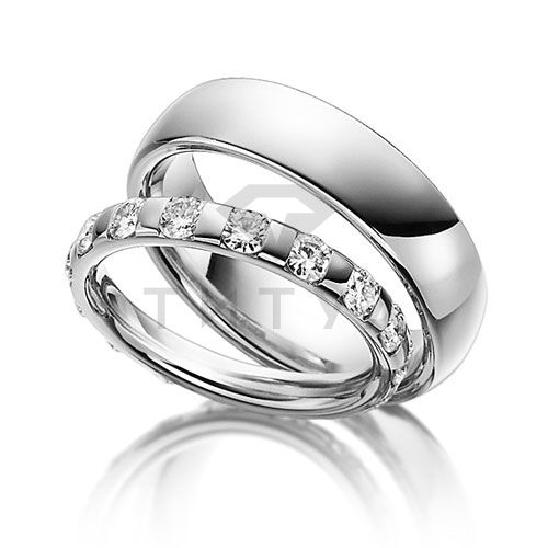 Ювелирная компания «ТИТУЛ» Золотые парные обручальные кольца (цена за пару)
