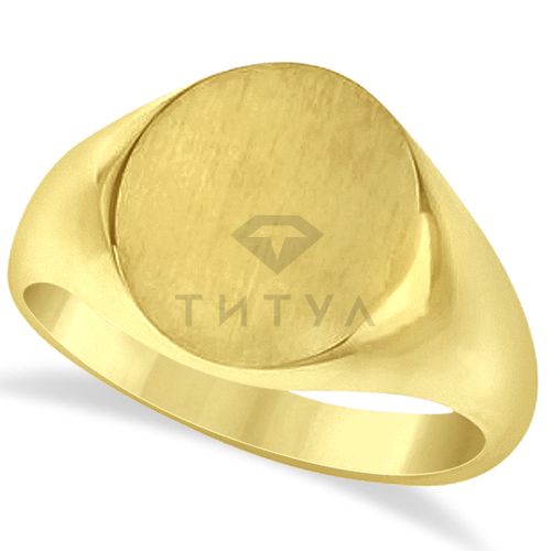 Ювелирная компания «ТИТУЛ» Кольцо из желтого золота без камней