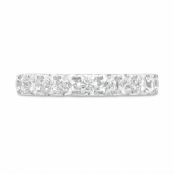 Обручальное кольцо "Грини судьбы" с сапфиром и бриллиантами