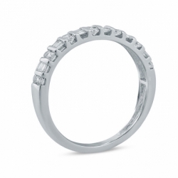 Обручальное кольцо "Полёт фантазии" с бриллиантами