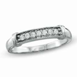 Обручальное кольцо "Неповторимый шарм" с бриллиантами