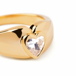 Женское кольцо из серебра 925 пробы с Swarovski Zirconia