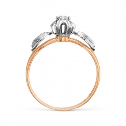 Т131018315 кольцо с бриллиантом