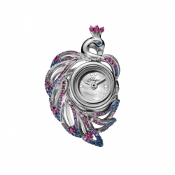 Часы-перстень серебряный Flora Жар-Птица
